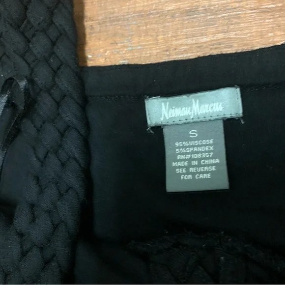 Neiman Marcus Women's Black Sleeveless Long Maxi Dress Size S - Picture 7 of 7